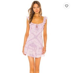 Lovers + Friends Beautiful Paisley Dress